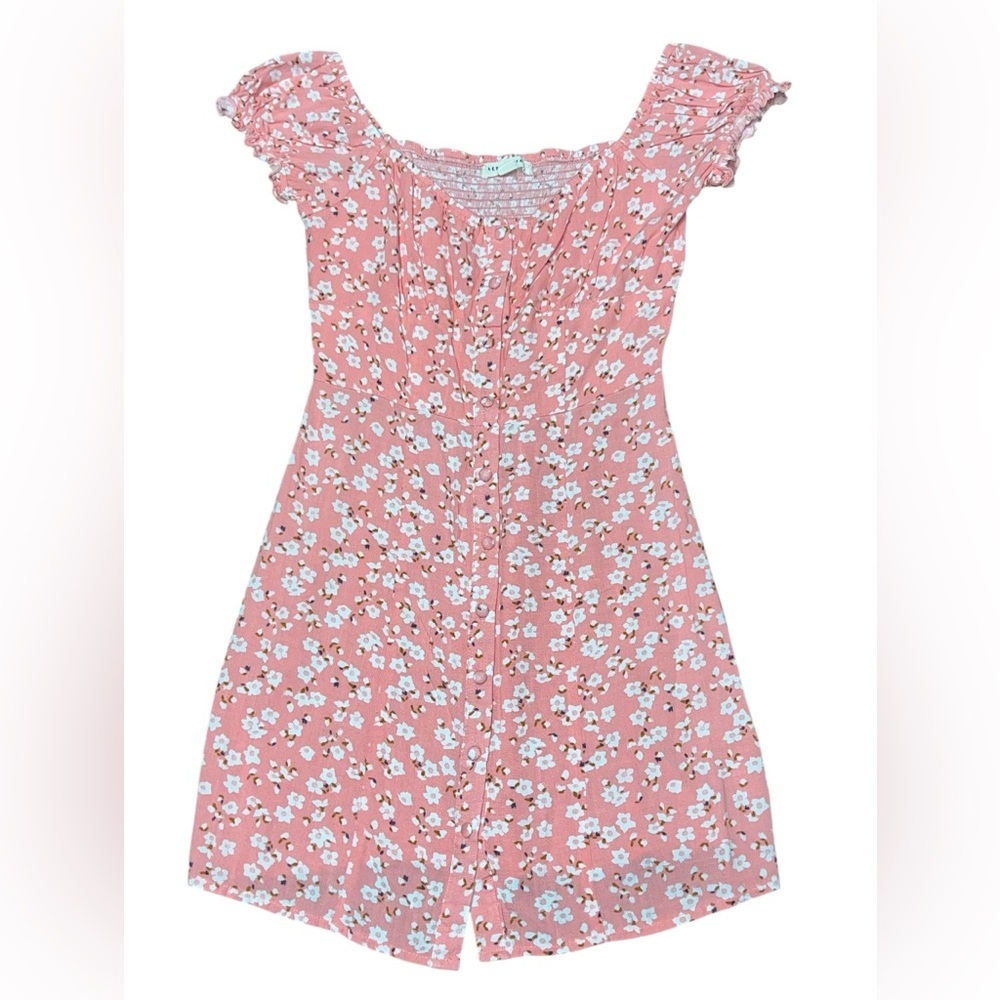 Aeropostale Women's Floral Off Shoulder Dress Size S